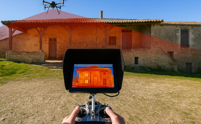 Nettoyage par drone Pays Salonais Heliclean